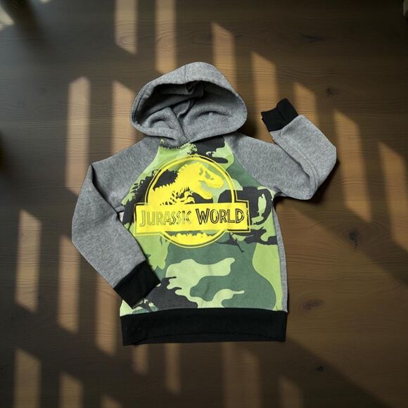Boys Universal Studios Jurassic World Hoodie Size 4 - Picture 1 of 5